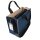 SIGEL Aufbewahrungstasche Desk Sharing Notebook, Handy, Projektunterlagen, Schreibgeräte, Headset, Trinkflasche 36 x 28 x 15 cm (B x H x T) Synthetik-Filz, 100 % recycelt dunkelblau/beige