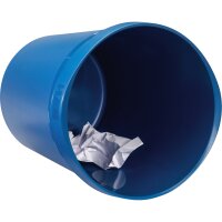 HAN Papierkorb GRIP KARMA 31,2 x 35 cm (Ø x H) Kunststoff, 80-100 % Rezyklat Farbe: blau 1 Sortierfach