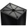 Hailo Abfallbehälter Big-Box Swing L 35l Stahlblech schwarz 1 Sortierfach