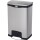 Rubbermaid Tretabfalleimer SLIM JIM® STEP-ON 46 x 72,80 x 34,80 cm (B x H x T) 50l Edelstahl silber/schwarz