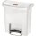 Rubbermaid Tretabfalleimer SLIM JIM® STEP-ON 23,04 x 39,88 x 37,67 cm (B x H x T) 15l Kunststoff weiß