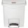 Rubbermaid Tretabfalleimer SLIM JIM® STEP-ON 23,04 x 39,88 x 37,67 cm (B x H x T) 15l Kunststoff weiß