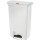 Rubbermaid Tretabfalleimer SLIM JIM® STEP-ON 33,19 x 74,72 x 49,78 cm (B x H x T) 50l Kunststoff weiß