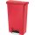 Rubbermaid Tretabfalleimer SLIM JIM® STEP-ON 33,19 x 74,72 x 49,78 cm (B x H x T) 50l Kunststoff rot