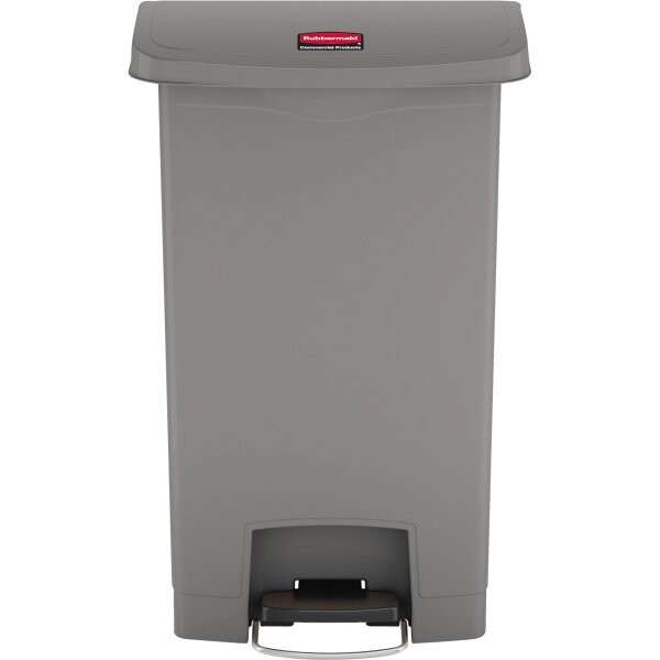 Rubbermaid Tretabfalleimer SLIM JIM® STEP-ON 33,19 x 74,72 x 49,78 cm (B x H x T) 50l Kunststoff grau