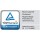 ZWINGO Papierkorb 24,5 x 30 cm (Ø x H) Kunststoff Farbe: grau 1 Sortierfach