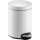 helit Tretabfalleimer the silent Classic 20,4 x 29,2 cm (Ø x H) 5l Stahlblech weiß
