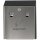 Rubbermaid Wandascher SmokersStation® 31,7 x 25,4 x 7,6 cm (B x H x T) Stahl, feuerverzinkt schwarz