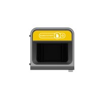 Rubbermaid Abfallsammelsystem 49,5 x 97,5 x 48,9 cm (B x...