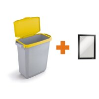 DURABLE Abfallbehälter DURABIN® 60l Polypropylen...