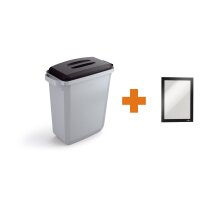 DURABLE Abfallbehälter DURABIN® 60l Polypropylen...