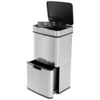 Hailo Abfallbehälter Öko Vario XL 50l Edelstahl...