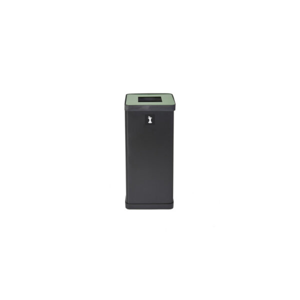 ALBA Abfallsammelsystem 31 x 71 x 31 cm (B x H x T) 50l 1 Sortierfach Stahl/ABS Kunststoff
