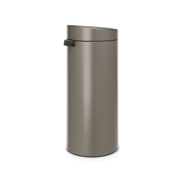 Brabantia Abfallbehälter Touch Bin New 30l Stahl platinum 1 Sortierfach