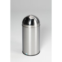 VAR Abfallbehälter D 35 ca. 50l Metall edelstahl 1...