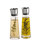 blomus Essig- und Ölspender ALINJO 170mm 150ml Edelstahl/Glas silber/transparent 2 St./Pack.