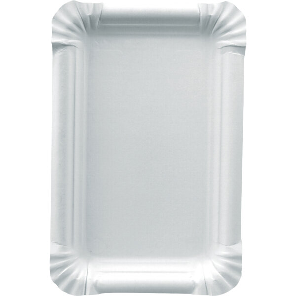 PAPSTAR Speiseteller pure Einweg 13 x 20 cm (B x L) weiß 250 St./Pack