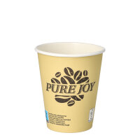 PAPSTAR Trinkbecher pure Joy Einweg 200ml Pappe,...