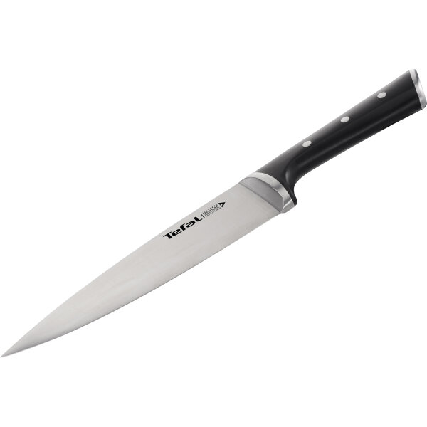 Tefal Haushaltsmesser Ice Force 20cm Material der Klinge: Edelstahl Material des Griffes: ABS Kunststoff edelstahl/schwarz