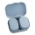 Koziol Lunchbox Pascal Mini 10,8 x 6 x 15,1 cm (B x H x T) 3-teiliges Lunchbox-Set Kunststoff blau