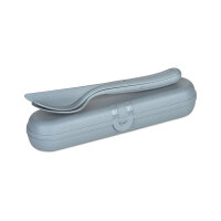 Koziol Besteckgarnitur KLIKK READY Mehrweg je 1 x Messer,...