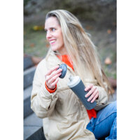 Koziol Trinkflasche OASE 0,425l TPE Kunststoff nature...