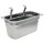 APS Bestecksammler GN 1/3 17,5 x 19 x 32,5 cm (B x H x T) Edelstahl edelstahl