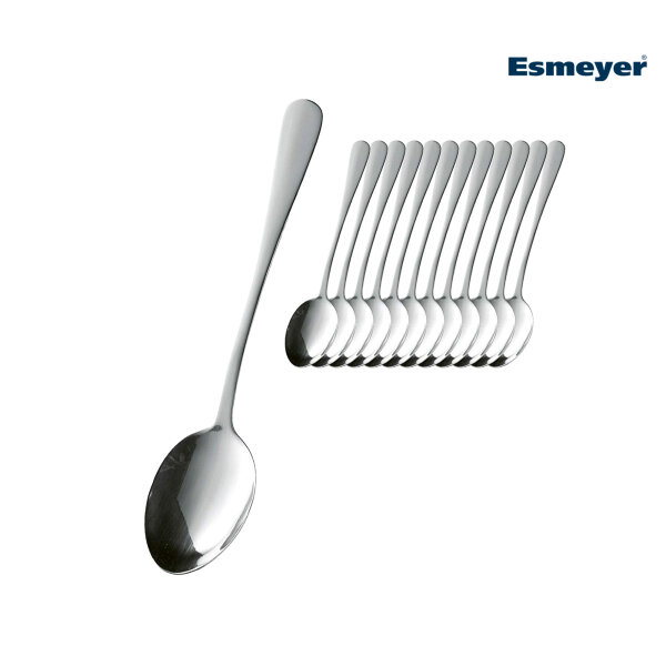Esmeyer® Langstiellöffel SYLVIA Mehrweg 19,9cm Edelstahl 18/0, poliert, silber 12 St./Pack.
