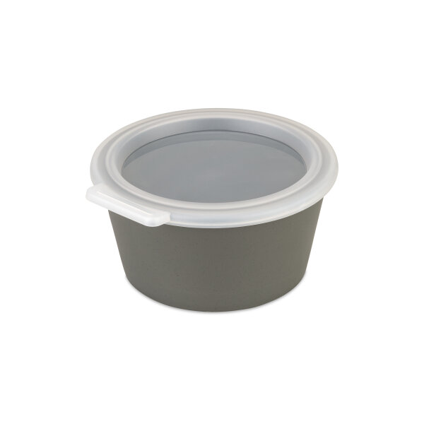 Koziol Schale MOVE BOWL Mehrweg 14,7 x 7,8 x 15,5 cm (B x H x T) 700ml TPE Kunststoff nature ash grey