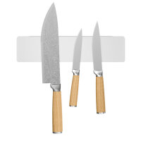 tesa® Messerhalter KITCHEN 26,5 x 6,5 x 3,5 cm (B x H...