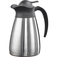 Cent Isolierkanne Classic 0,5l Edelstahl silber/schwarz