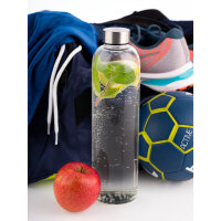 APS Trinkflasche EVERFILL 1l Borosilikatglas/Edelstahl...