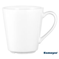 caterado Kaffeebecher HEIKE 250ml Porzellan weiß 6...