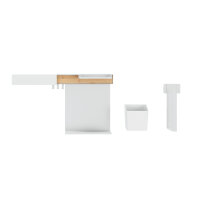 tesa® Küchenorganizer Kombi Set L 86,5 x 34 x 14...