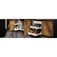 tesa® Schrankauszug KITCHEN Side Pull-Out 48 x 45 x...