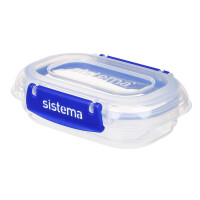 sistema Vorratsdose KLIP IT PLUS™ 12,7 x 3,9 x 8,8 cm (B x H x T) 0,18l mikrowellengeeignet Kunststoff transparent 3 St./Pack.