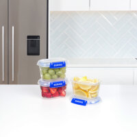 sistema Vorratsdose KLIP IT PLUS™ 12,7 x 5 x 10,5 cm (B x H x T) 0,4l mikrowellengeeignet Kunststoff transparent 3 St./Pack.