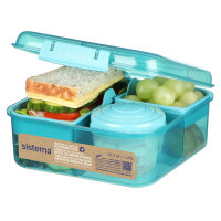 sistema Lunchbox Bento Würfel 16,8 x 7,7 x 16,8 cm...