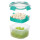 sistema Lunchbox Snacks TO GO™ 11,1 x 7,2 x 11,1 cm (B x H x T) inkl. Einsatzschale Kunststoff farbig sortiert (freie Farbauswahl nicht möglich)