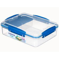 sistema Lunchbox Snack Attack™ Duo TO GO™ 19,7 x 6 x 15,8 cm (B x H x T) Kunststoff farbig sortiert (freie Farbauswahl nicht möglich)