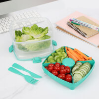 sistema Lunchbox Salad TO GO™ 16,7 x 8,6 x 16,7 cm...