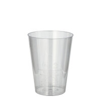 PAPSTAR Trinkbecher Einweg 200ml Polystyrol glasklar 50...