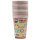 PROnappe Trinkbecher Einweg 200ml Pappe rot 15 St./Pack.