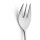 Amefa Kuchengabel REBECCA Mehrweg 13,9cm Edelstahl 18/10, poliert silber 12 St./Pack.