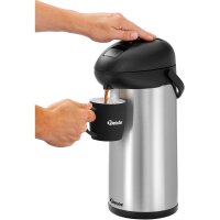 Bartscher Pumpkanne 5l Edelstahl/Kunststoff silber/schwarz