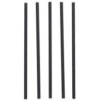 PAPSTAR Trinkhalm Shake pure 25cm Papier schwarz 100...