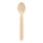 PAPSTAR Löffel pure Einweg 15.7cm Birkenholz birke 100 St./Pack.