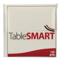 TableSMART Servietten 33 x 33 cm (B x L) weiß 150...