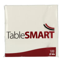TableSMART Servietten 33 x 33 cm (B x L) weiß 100...