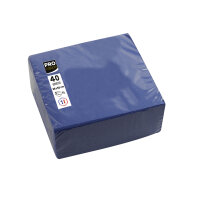 PROnappe Servietten 38 x 38 cm (B x L) marineblau 40...